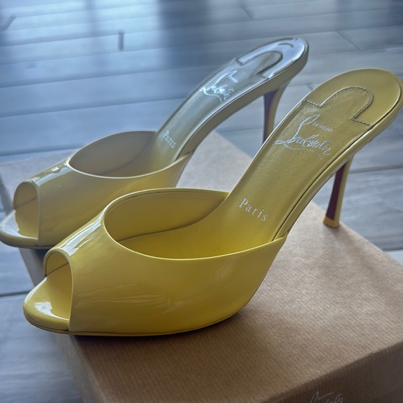 Christian Louboutin Yellow Women's Shoes - Picture 2 of 5